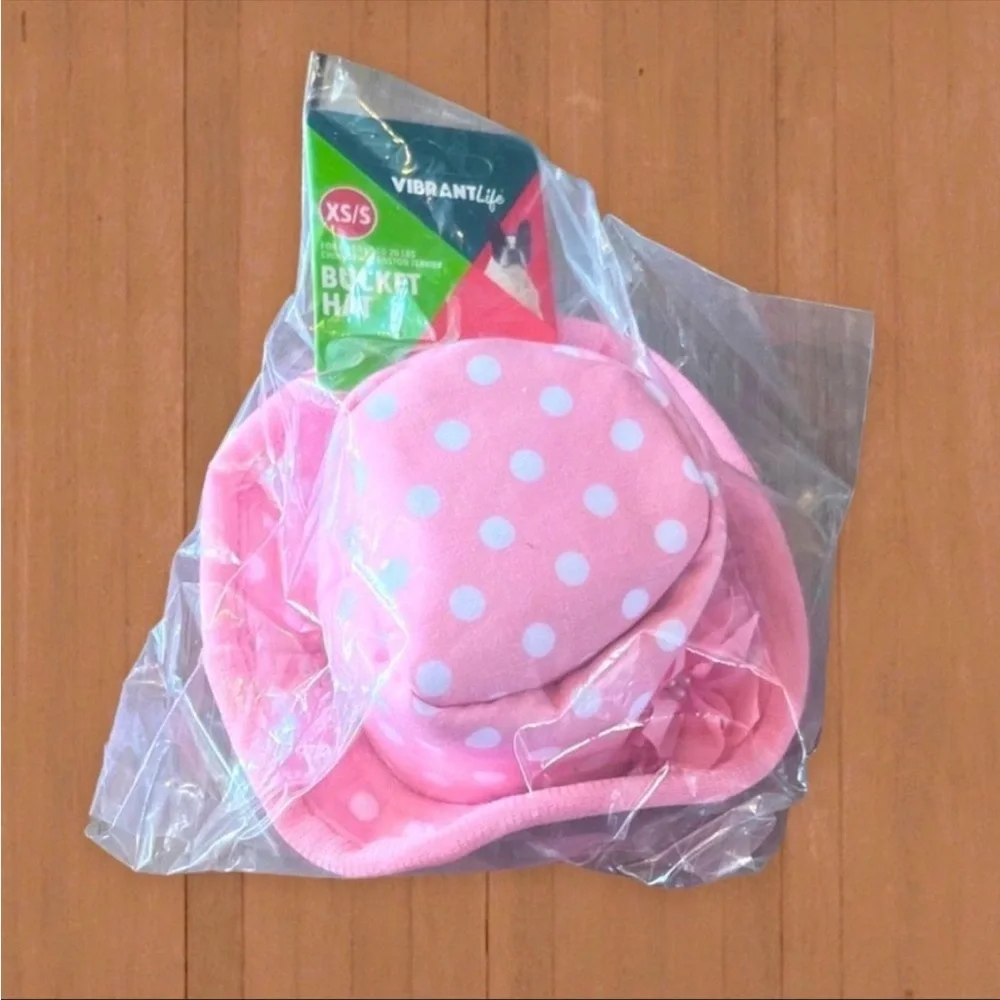 NWT Vibrant Life Harness Pink Striped+Lace (free hat included) Size XS,S or M